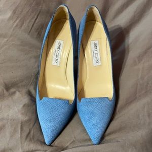 Fabulous and fun denim Jimmy Choos!